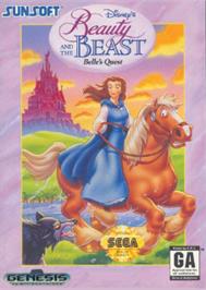 Box cover for Beauty and the Beast: Belle's Quest on the Sega Nomad.