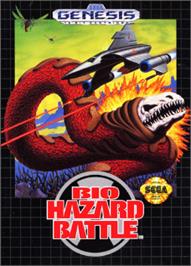Box cover for Bio-Hazard Battle on the Sega Nomad.