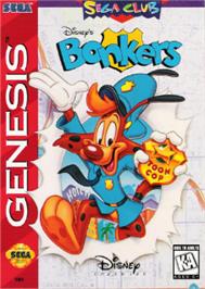 Box cover for Bonkers on the Sega Nomad.