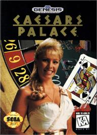 Box cover for Caesars Palace on the Sega Nomad.