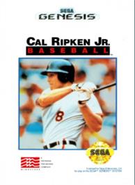 Box cover for Cal Ripken Jr. Baseball on the Sega Nomad.