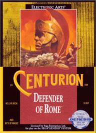 Box cover for Centurion: Defender of Rome on the Sega Nomad.