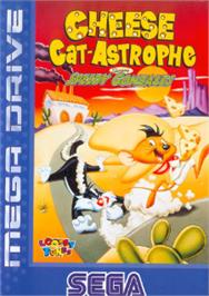 Box cover for Cheese Cat-Astrophe starring Speedy Gonzales on the Sega Nomad.