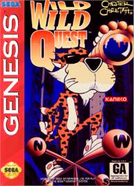 Box cover for Chester Cheetah: Wild Wild Quest on the Sega Nomad.