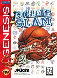 Box cover for College Slam on the Sega Nomad.
