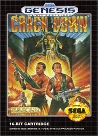 Box cover for Crack Down on the Sega Nomad.