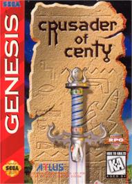 Box cover for Crusader of Centy on the Sega Nomad.