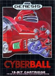 Box cover for Cyberball on the Sega Nomad.