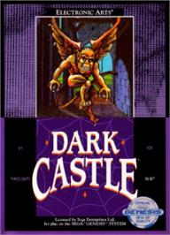Box cover for Dark Castle on the Sega Nomad.
