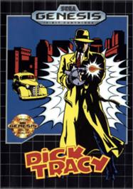 Box cover for Dick Tracy on the Sega Nomad.