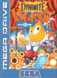 Box cover for Dynamite Headdy on the Sega Nomad.