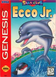 Box cover for Ecco Jr. on the Sega Nomad.