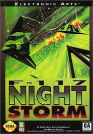 Box cover for F-117 Night Storm on the Sega Nomad.