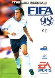 Box cover for FIFA 98: Road to World Cup on the Sega Nomad.