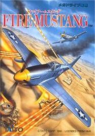 Box cover for Fire Mustang on the Sega Nomad.