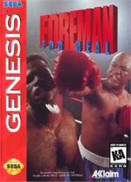 Box cover for Foreman for Real on the Sega Nomad.