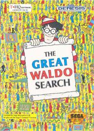 Box cover for Great Waldo Search, The on the Sega Nomad.