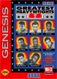 Box cover for Greatest Heavyweights on the Sega Nomad.