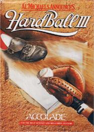 Box cover for HardBall 3 on the Sega Nomad.