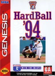 Box cover for HardBall 4 on the Sega Nomad.