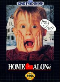 Box cover for Home Alone on the Sega Nomad.