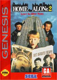 Box cover for Home Alone 2 - Lost in New York on the Sega Nomad.