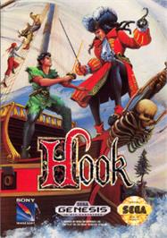 Box cover for Hook on the Sega Nomad.