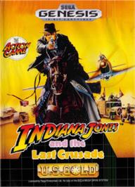 Box cover for Indiana Jones and the Last Crusade: The Action Game on the Sega Nomad.