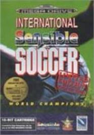 Box cover for International Sensible Soccer on the Sega Nomad.