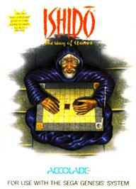 Box cover for Ishido: The Way of Stones on the Sega Nomad.