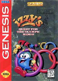 Box cover for Izzy's Quest for the Olympic Rings on the Sega Nomad.