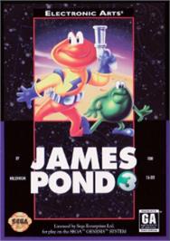 Box cover for James Pond 3: Operation Starfish on the Sega Nomad.