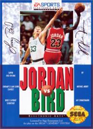 Box cover for Jordan vs. Bird: One-on-One on the Sega Nomad.