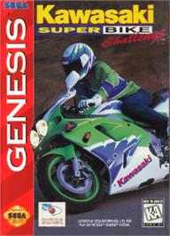 Box cover for Kawasaki Superbike Challenge on the Sega Nomad.