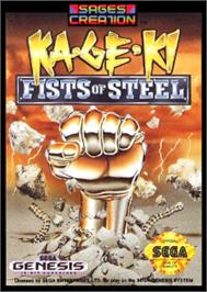 Box cover for Ka•Ge•Ki: Fists of Steel on the Sega Nomad.