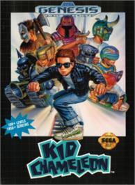 Box cover for Kid Chameleon on the Sega Nomad.