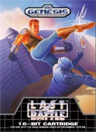 Box cover for Last Battle on the Sega Nomad.