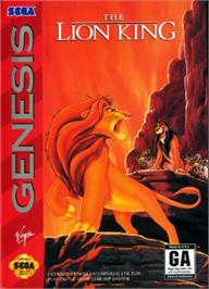 Box cover for Lion King, The on the Sega Nomad.