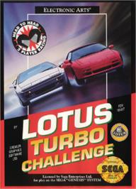 Box cover for Lotus Turbo Challenge 2 on the Sega Nomad.