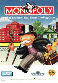Box cover for Monopoly on the Sega Nomad.