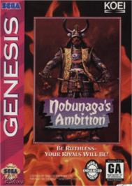 Box cover for Nobunaga's Ambition on the Sega Nomad.