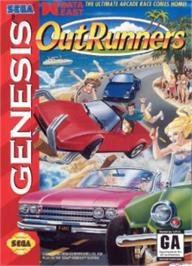 Box cover for OutRunners on the Sega Nomad.
