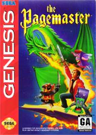 Box cover for Pagemaster, The on the Sega Nomad.