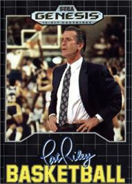 Box cover for Pat Riley Basketball on the Sega Nomad.