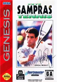 Box cover for Pete Sampras Tennis on the Sega Nomad.