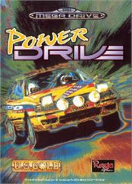 Box cover for Power Drive on the Sega Nomad.