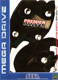 Box cover for Premier Manager on the Sega Nomad.