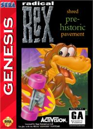 Box cover for Radical Rex on the Sega Nomad.