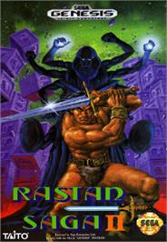 Box cover for Rastan Saga 2 on the Sega Nomad.