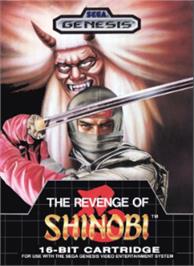 Box cover for Revenge of Shinobi, The on the Sega Nomad.